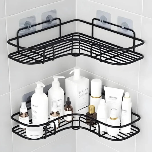 Bathroom Shelf No-Drill Corner Shelf Shower Wall Mounted